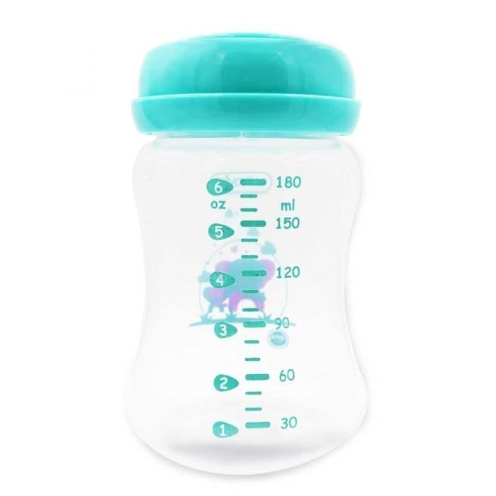 wide neck breast milk storage bottles