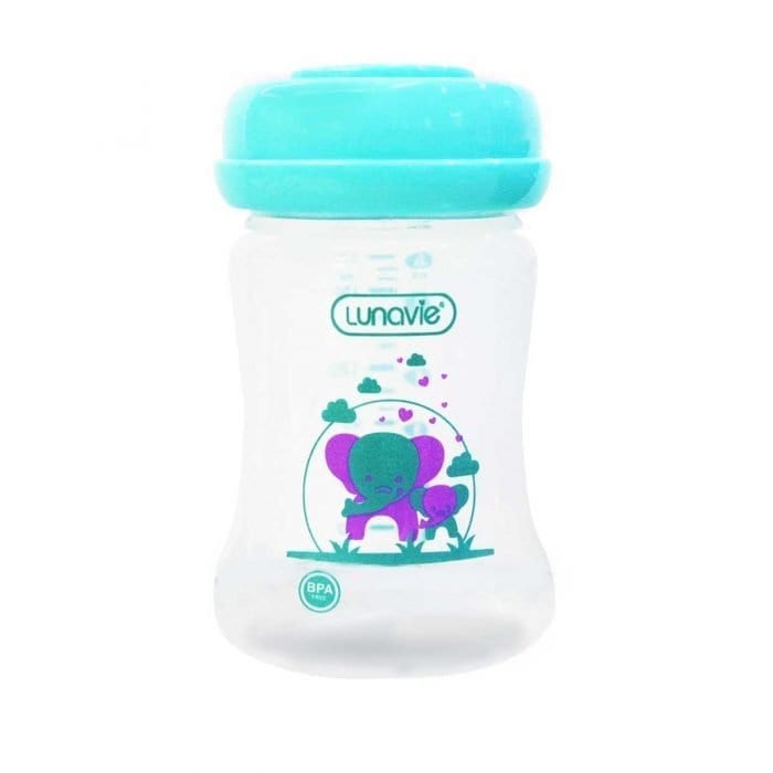 wide neck breast milk storage bottles