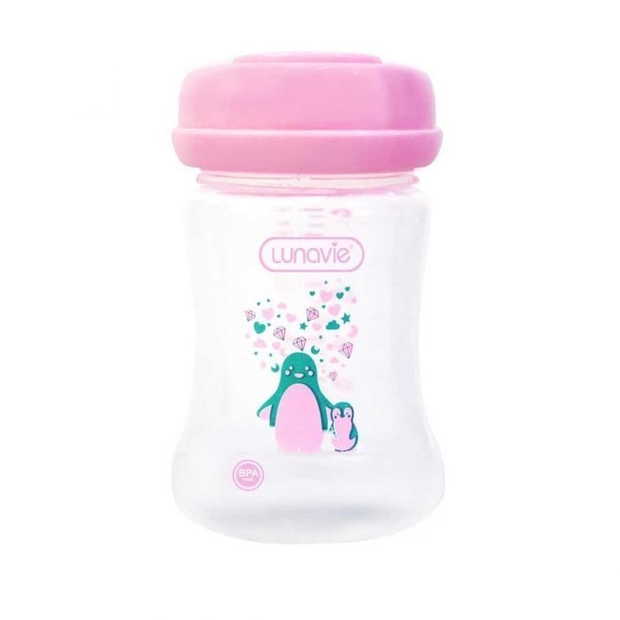 wide neck breast milk storage bottles