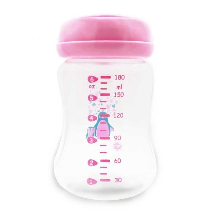 wide neck breast milk storage bottles